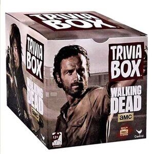 AMC The Walking Dead TV show trivia box card game for 2-6 players for 12 yrs +